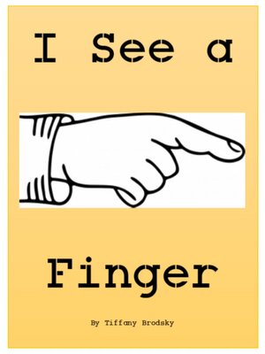 cover image of I See a Finger